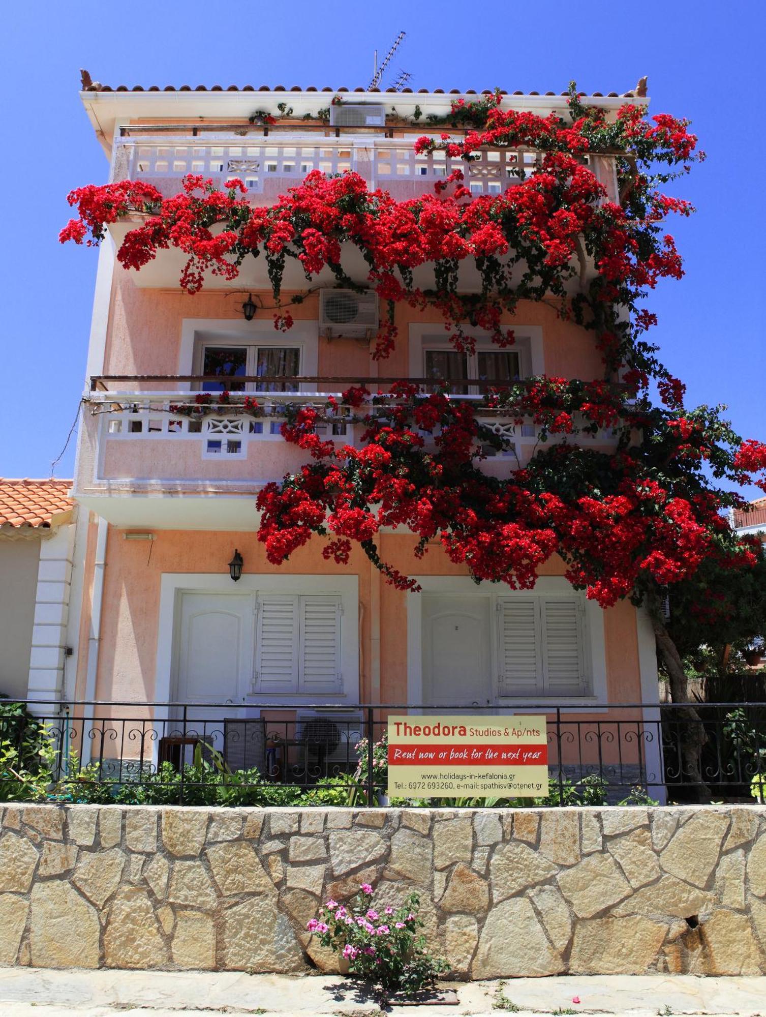 Theodora Studios & Apartments Skala  Εξωτερικό φωτογραφία